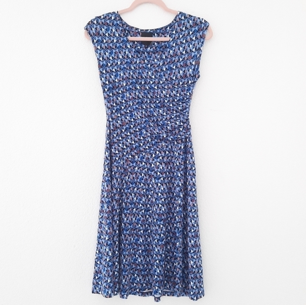 Nic & Zoe Geometric Shape Dress XS
